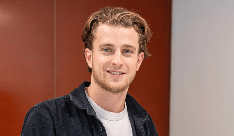 Pieter Balemans aan de slag bij Bouwbedrijf Balemans